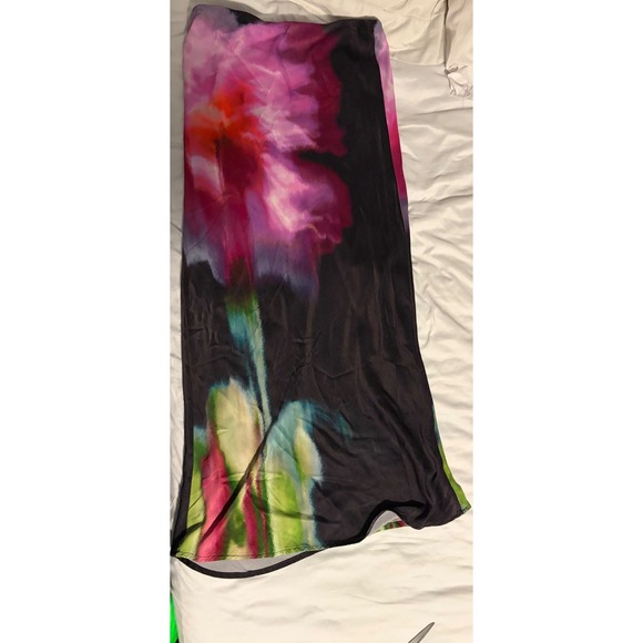 Anthropologie Tilda Maxi Skirt in Lavender Blurred Floral Size M - Picture 4 of 9